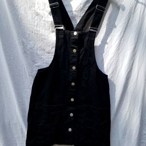 Sky and Sparrow overall mini dress